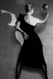 Naomi Watts Embodies Vogue Greece Neo-Gothic Sculptures