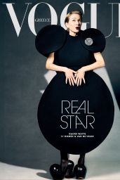 Naomi Watts Embodies Vogue Greece Neo-Gothic Sculptures