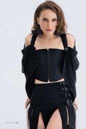 Natalie Portman Commands Grazia France With Tailored Parisian Power