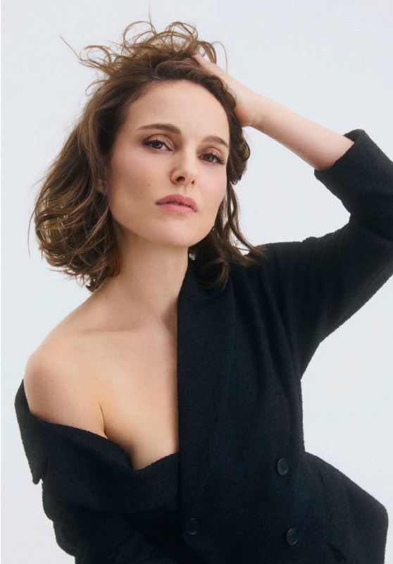 Natalie Portman Commands Grazia France With Tailored Parisian Power