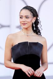 Nathalie Emmanuel Velvet Gothic Triumph at Venice 2025 (more photos)