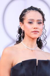 Nathalie Emmanuel Velvet Gothic Triumph at Venice 2025 (more photos)