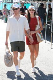 Nina Dobrev Debuts Red Hot Los Angeles Street Style