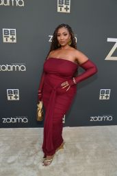Nzinga Imani Rich Red Carpet Look