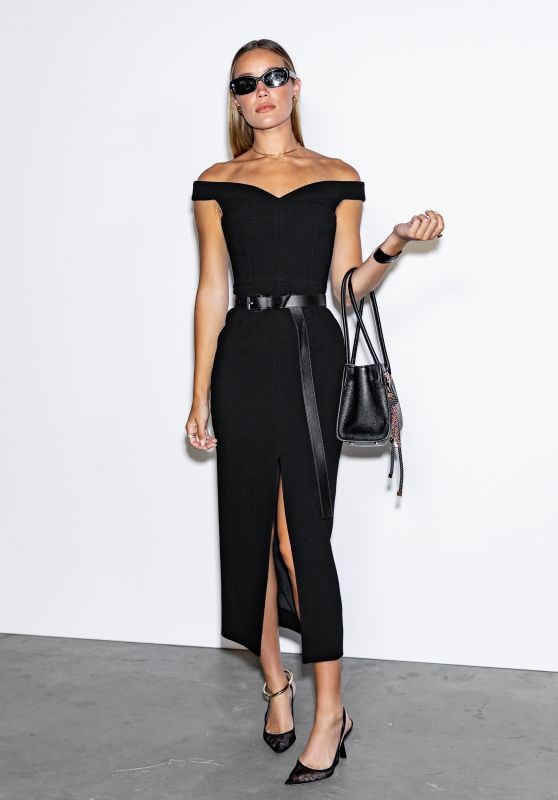 Olivia Ponton Debuts Noir Minimalism at Michael Kors Show
