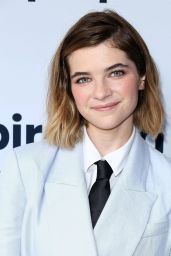 Raegan Revord Ignites Prep School Chic on the Step Up Red Carpet