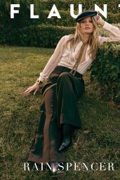 Rain Spencer Channels Bohemian Drama for FLAUNT Magazine