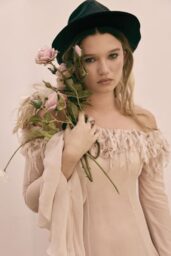 Rain Spencer Channels Bohemian Drama for FLAUNT Magazine