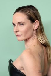 Rebecca Ferguson Commands the Red Carpet in Leather Gown 2025