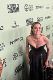 Rebecca Ferguson Commands the Red Carpet in Leather Gown 2025
