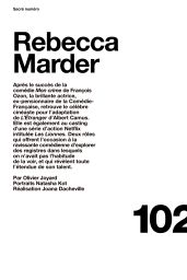 Rebecca Marder Selects Structured Saint Laurent for Numéro France 2025