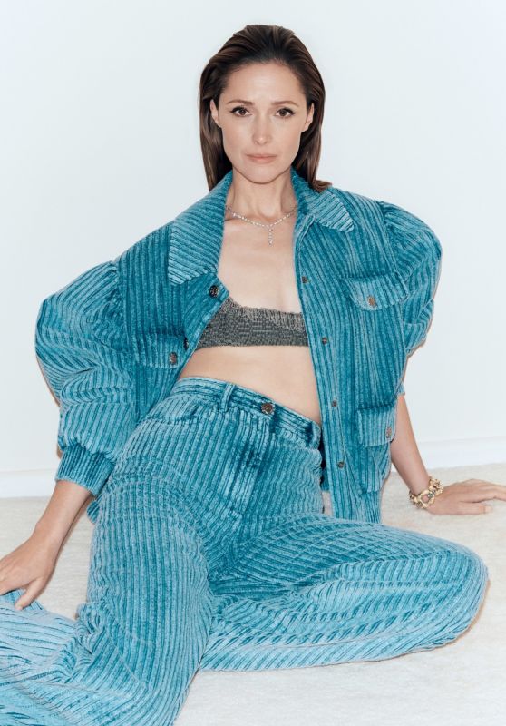 Rose Byrne Unveils VOGUE Australia Cover in High-Gloss Crimson Leather