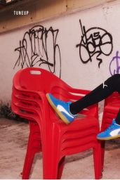 Rosé Champions Classic Reinvention in PUMA’s Monochrome Playground