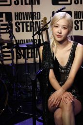 Rosé Commands Howard Stern Appearance in Braided Sparkle Noir