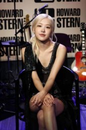 Rosé Commands Howard Stern Appearance in Braided Sparkle Noir