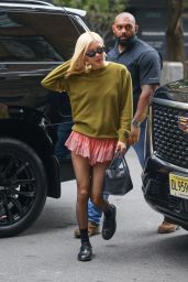 Rosé Commands New York City Street Style Olive Pink Chic