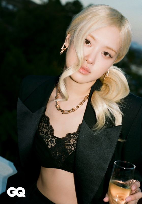 Rosé Debuts a Dark Romance for GQ Hong Kong