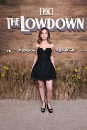 Ryan Kiera Armstrong Unveils The Lowdown Premiere in Floral Noir Whimsy