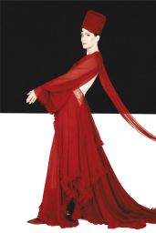 Sarah Paulson Red Velvet Rebellion at The Cut 2025