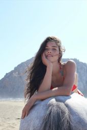Saskia Herd Unveils Beach Photoshoot Equestrian Fantasy