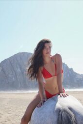 Saskia Herd Unveils Beach Photoshoot Equestrian Fantasy