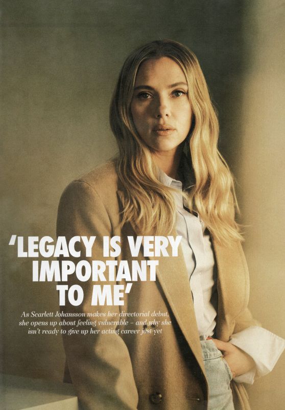 Scarlett Johansson Embodies Hello Magazine In Quiet Luxury