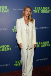 Scarlett Johansson Unveils Eleanor The Great Architectural White