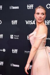 Scarlett Johansson Valentino TIFF Custom Gown