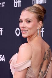 Scarlett Johansson Valentino TIFF Custom Gown
