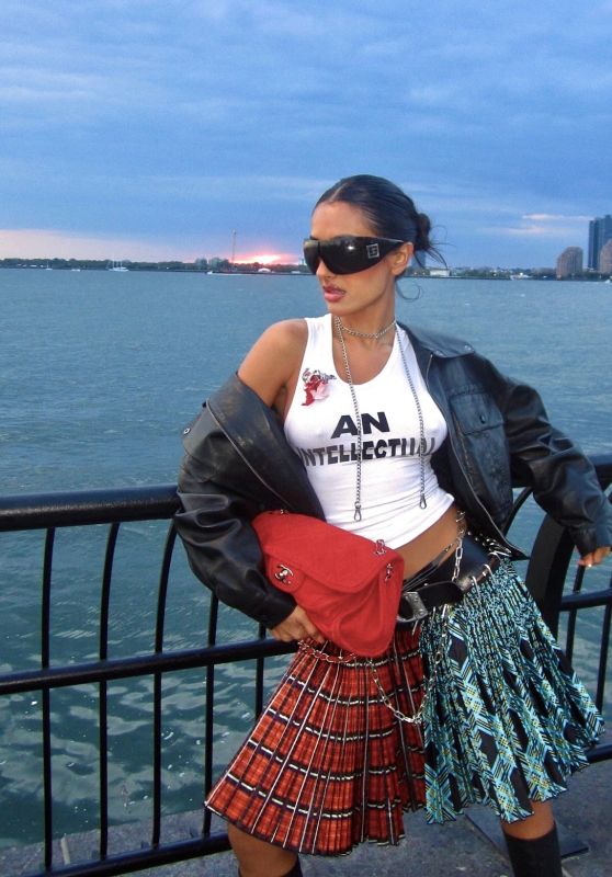 Seerat Saini Champions Fashion Spread Y2K Futurism