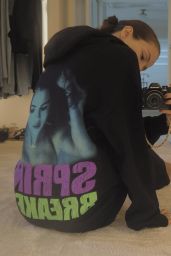 Selena Gomez Champions Comfort in Pop Culture-Themed Hoodie