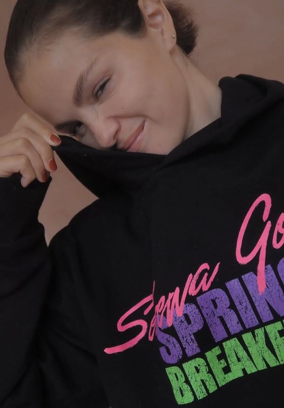 Selena Gomez Champions Comfort in Pop Culture-Themed Hoodie