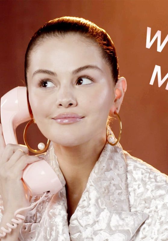 Selena Gomez Embodies Fan Phone Call Golden Era Opulence