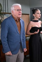 Selena Gomez Tonight Show 2025 Black Dress