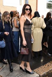 Shailene Woodley Champions Fendi Fashion Show Sheer Midnight Precision
