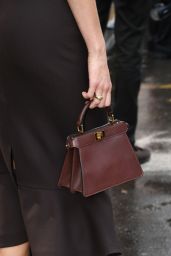 Shailene Woodley Champions Fendi Fashion Show Sheer Midnight Precision
