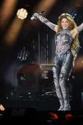 Shakira Unveils Illusion Catsuit For Global Citizen Festival 2025 Performance
