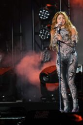 Shakira Unveils Illusion Catsuit For Global Citizen Festival 2025 Performance