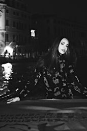 Sofia Carson Unveils Noir Sequins — Photoshoot, Aug 2025