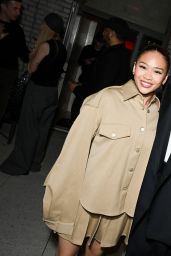 Sunisa Lee Attends Public School NYFW Supper in Monochrome Chic – Sept 2025