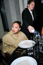 Sunisa Lee Attends Public School NYFW Supper in Monochrome Chic – Sept 2025