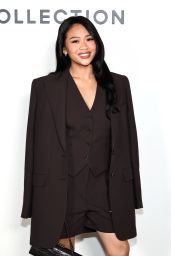 Sunisa Lee Elevates Trench Coat Chic at Michael Kors