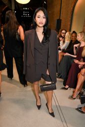 Sunisa Lee Elevates Trench Coat Chic at Michael Kors