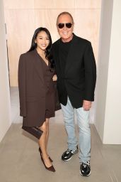 Sunisa Lee Elevates Trench Coat Chic at Michael Kors