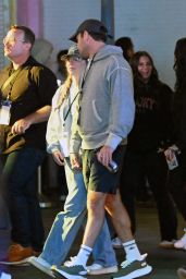 Sydney Sweeney opts for casual streetwear layers at Universal Studios Halloween Horror Nights 2025