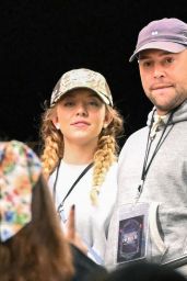 Sydney Sweeney opts for casual streetwear layers at Universal Studios Halloween Horror Nights 2025