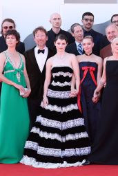 Thomasin McKenzie Unveils Lace Geometry at Venice Film Festival 2025