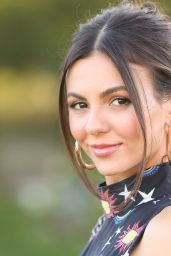 Victoria Justice Debuts Celestial Cutouts at Malibu Food & Wine Festival 2025
