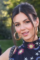 Victoria Justice Debuts Celestial Cutouts at Malibu Food & Wine Festival 2025