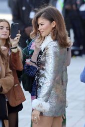 Zendaya Channels Futuristic Chic at Louis Vuitton Show 2025